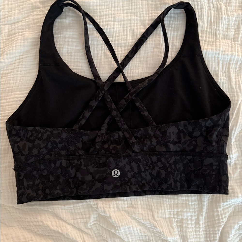 Lululemon Athletica Black Sports Bra with Medium Support
